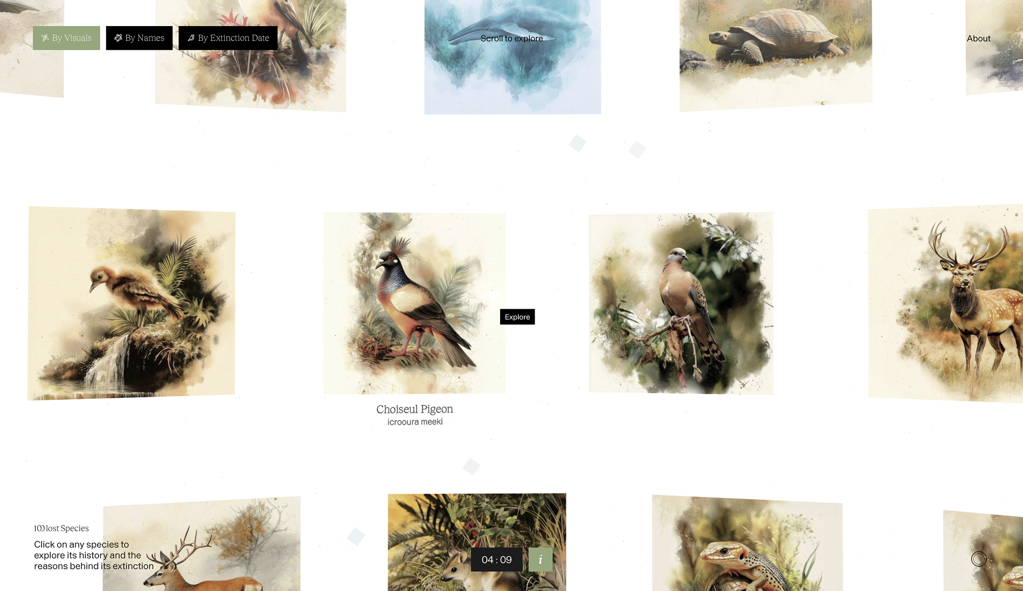 100 LOST SPECIES – Capture – 4 1