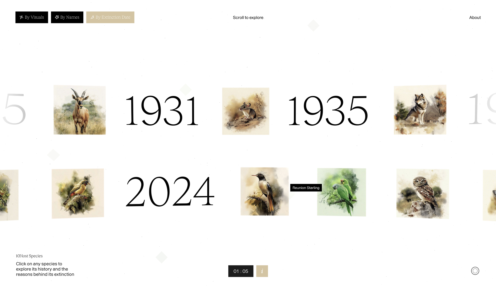 100 LOST SPECIES – Capture – 9 1